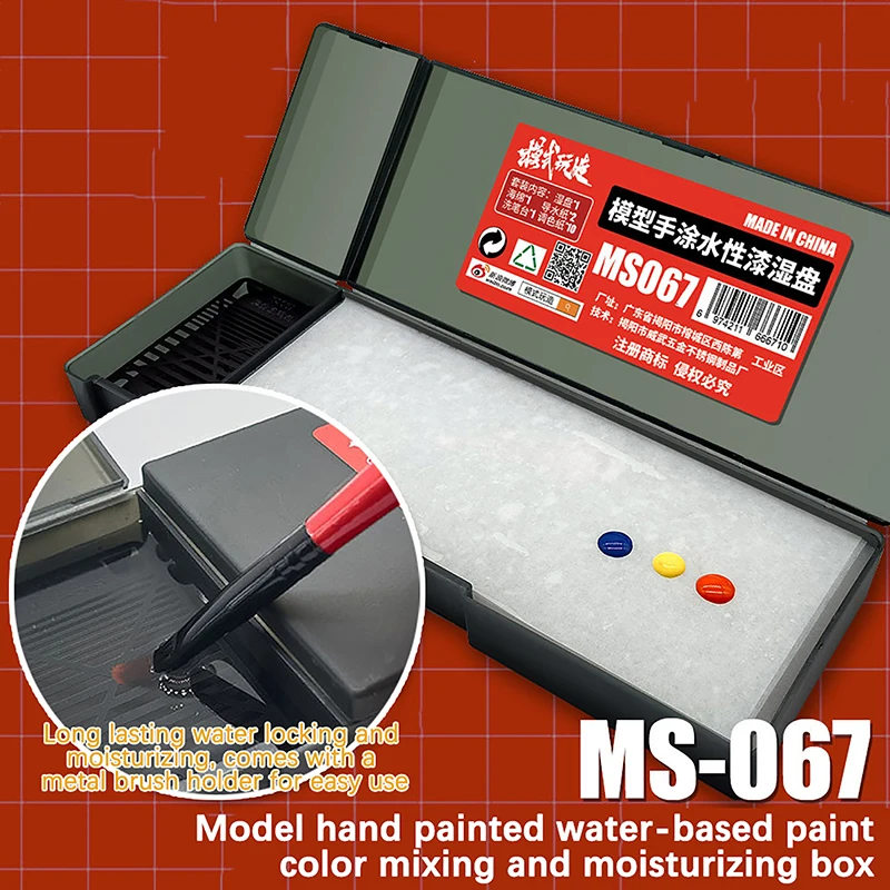 Portable Wet Palette For Miniature Painting And Acrylic Paints Painting Palette Keep Your Paint Wet For Longer