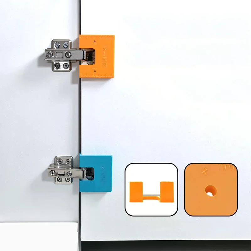 Limit Installation Piece Back Magnetic Fixed Plastic Sheet Portable Fixator Multi Functional Hinge Installation Auxiliary Tools