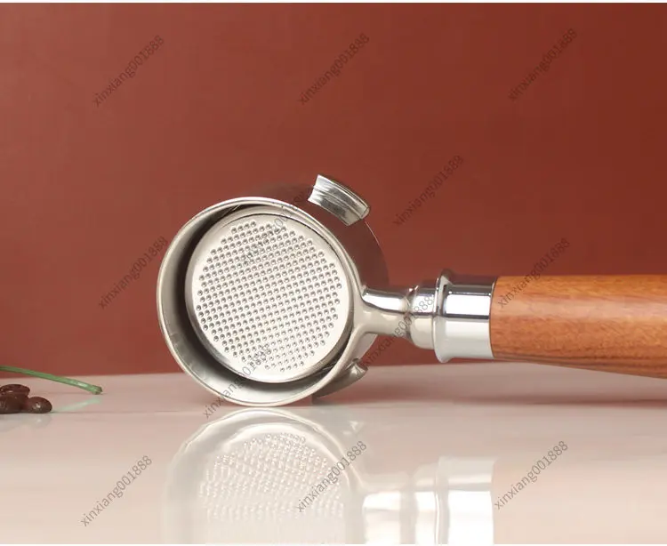 Compatible with SMEG ECF01 EUPA 1837B/1819A Bottomless Portafilter, Double Spout Coffee Handle, Coffee Machine Accessories