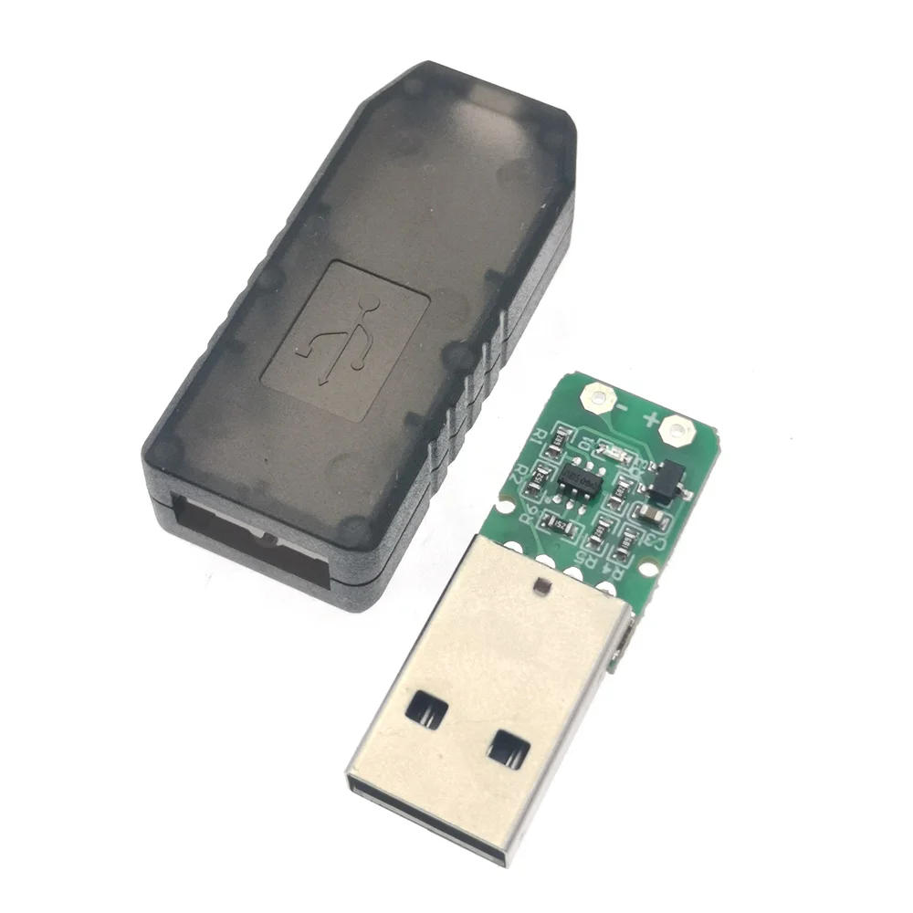 USB 2.0 QC2.0/3.0 Decoy Trigger Board Induktionskabel Stecker mit Gehäuse QC zu 5V 9V 12V 20V Power Buck Module – Detail 1