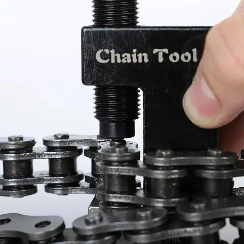 Motorcycle Riveting Chain Chain Device Drilling Buckle Installation 428/520/525/530/Oil Seal Chain Disassembly And Assembly Tool - view 3