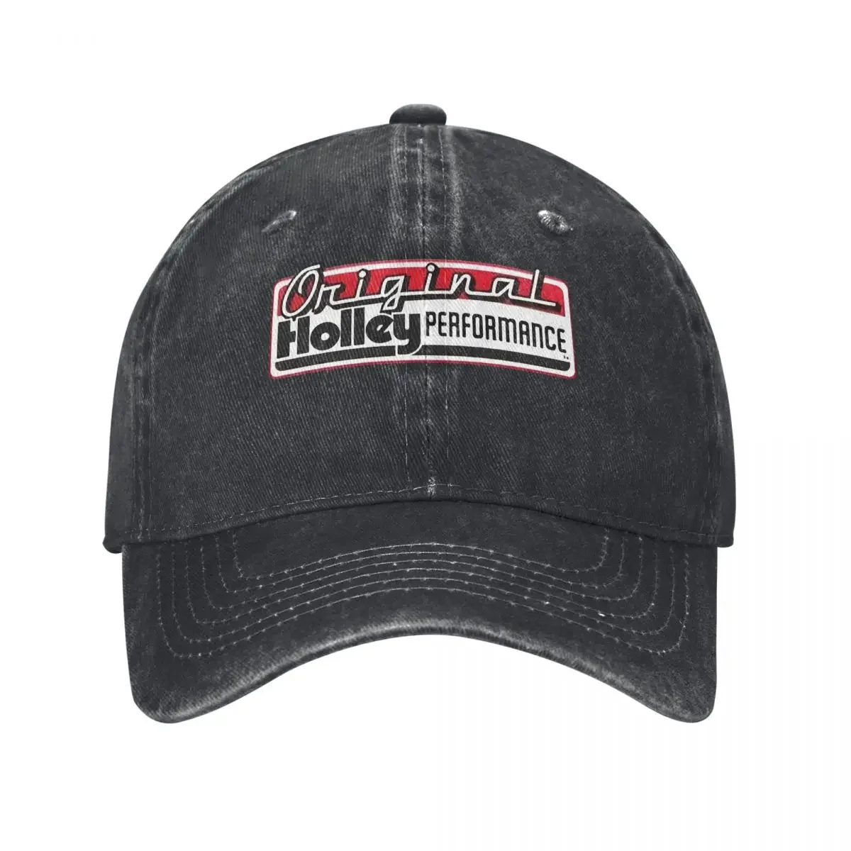 

New Holley Performance Racing Logo denim Hat Durable for All Seasons Men's Hats Baseball Cap For Men