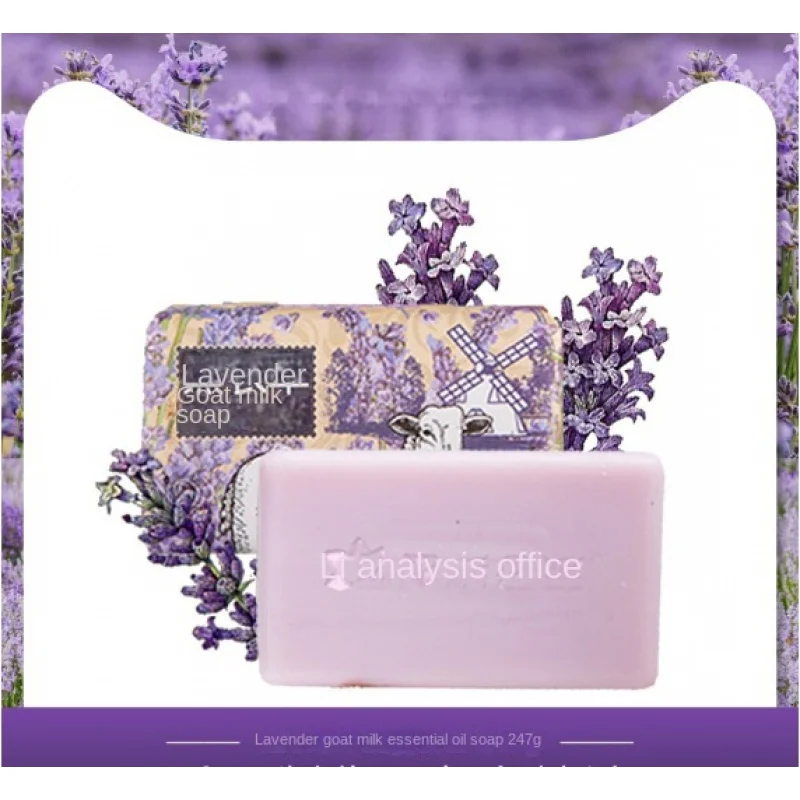 Lavender Goats 'Milk Handmade 248G Face Essential Oil Soap