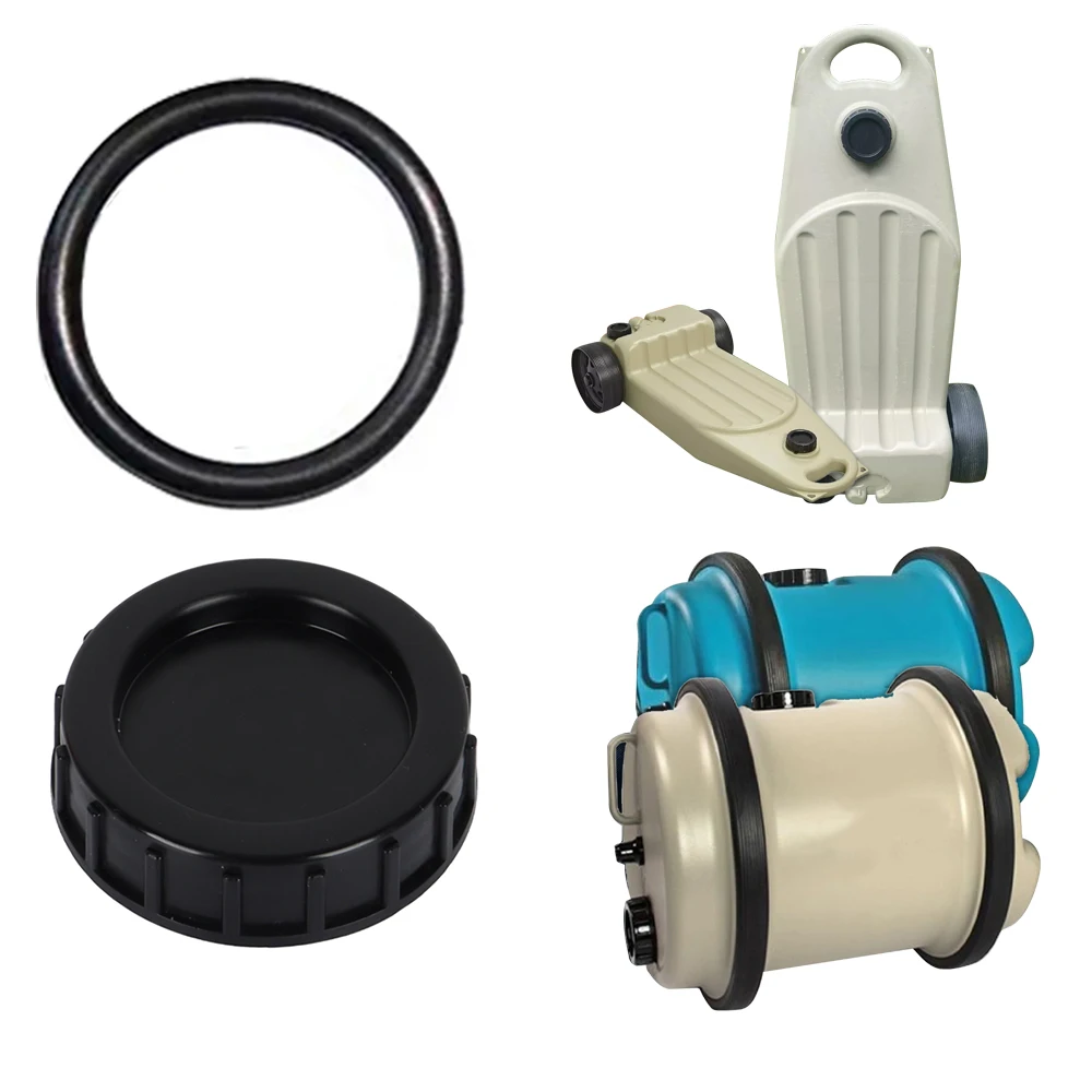 

1pc for Caravana Aquaroll/Wastemaster 80MM Screw On Cap With Seal Caravan Tank Water Waste ES2300 Camper Accessories