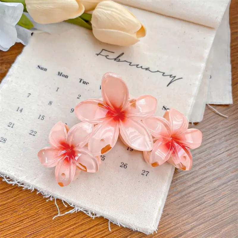 Candy-colored Flower Hairpins Frangipani Hairpins, Shark Hairpins Hair Accessories Hairpin Women Girl