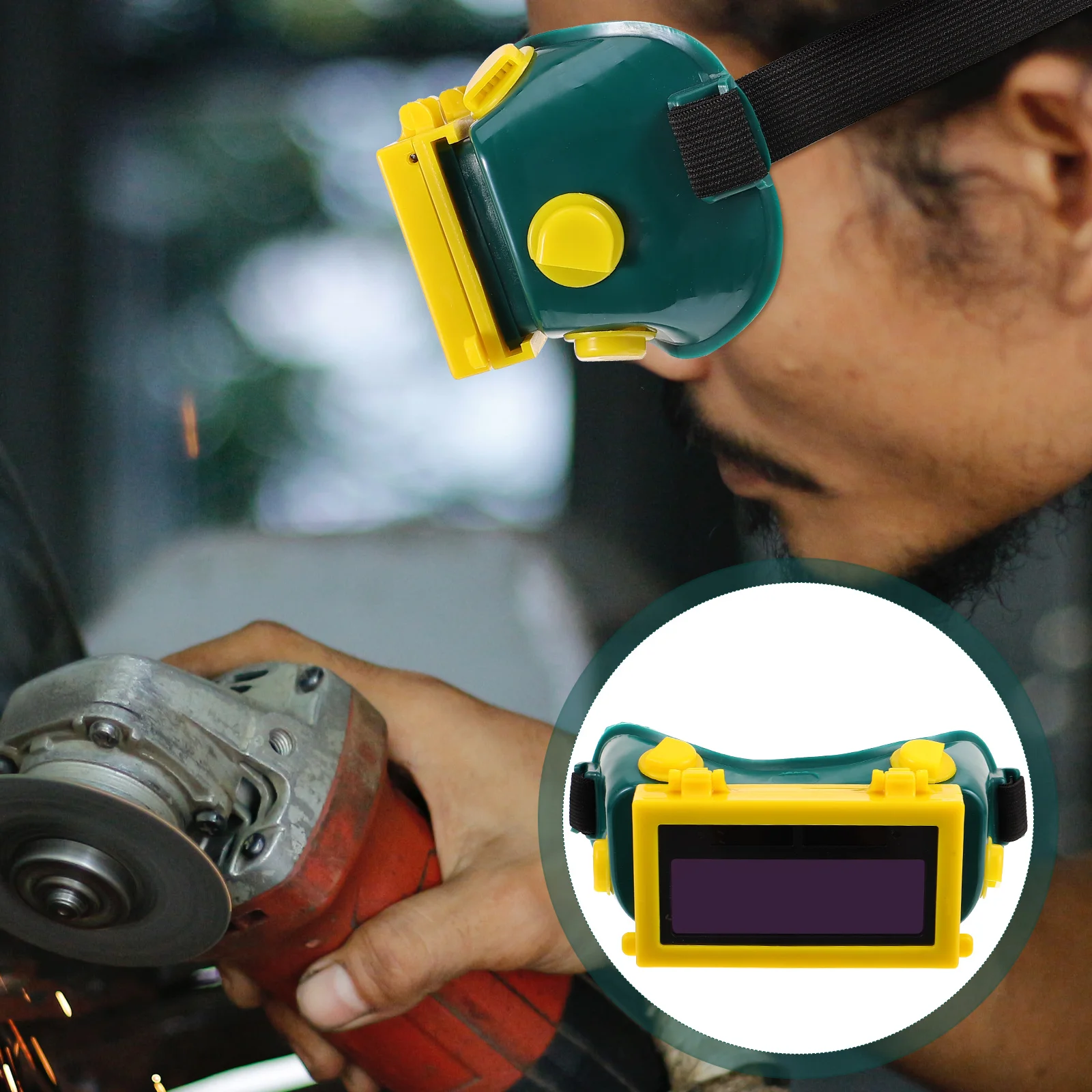 

Automatic Light-changing Welder Goggles Protective Glasses for Welding Pvc Shield