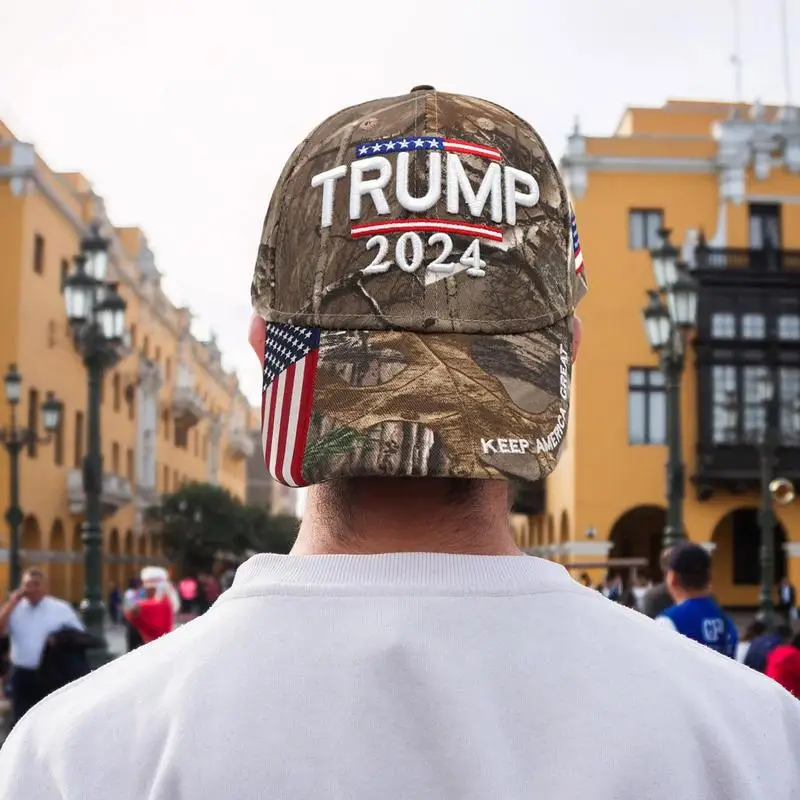 USA 2024 Donald Trump Hat Presidential Election Hats Trump Cap 2024 Czapka z daszkiem dla Trump Supporter Keep America Great again