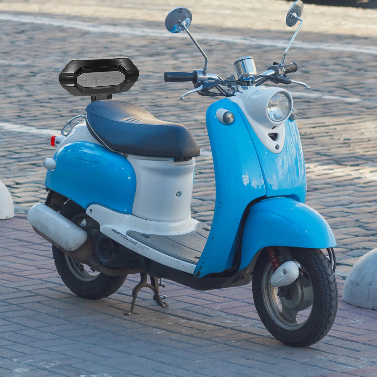 

Stylish Passenger Backrest Motorcycle Scooter Rear Cushion Detachable Seat Pad Accessories Motorbike Backseat Cushion