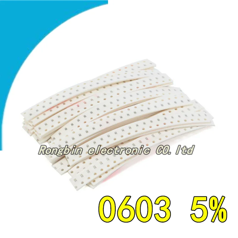 

100PCS NEW 0603 SMD Resistor 5% 4.87K 4.99K 5.1K 5.49K 5.6K 5.9K 6.2K 6.49K 6.8K 6.65K 6.98K 7.15K 7.32K 7.5K 7.68K 7.87K OH