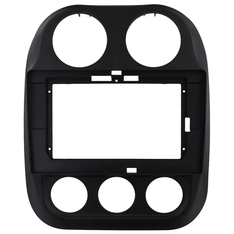 Exquisite 2 Din 10.1 Inch Car Radio Installation Android GPS Mp5 Fascia Panel Frame For Jeep Dash Mount Kit Left-Hand Drive