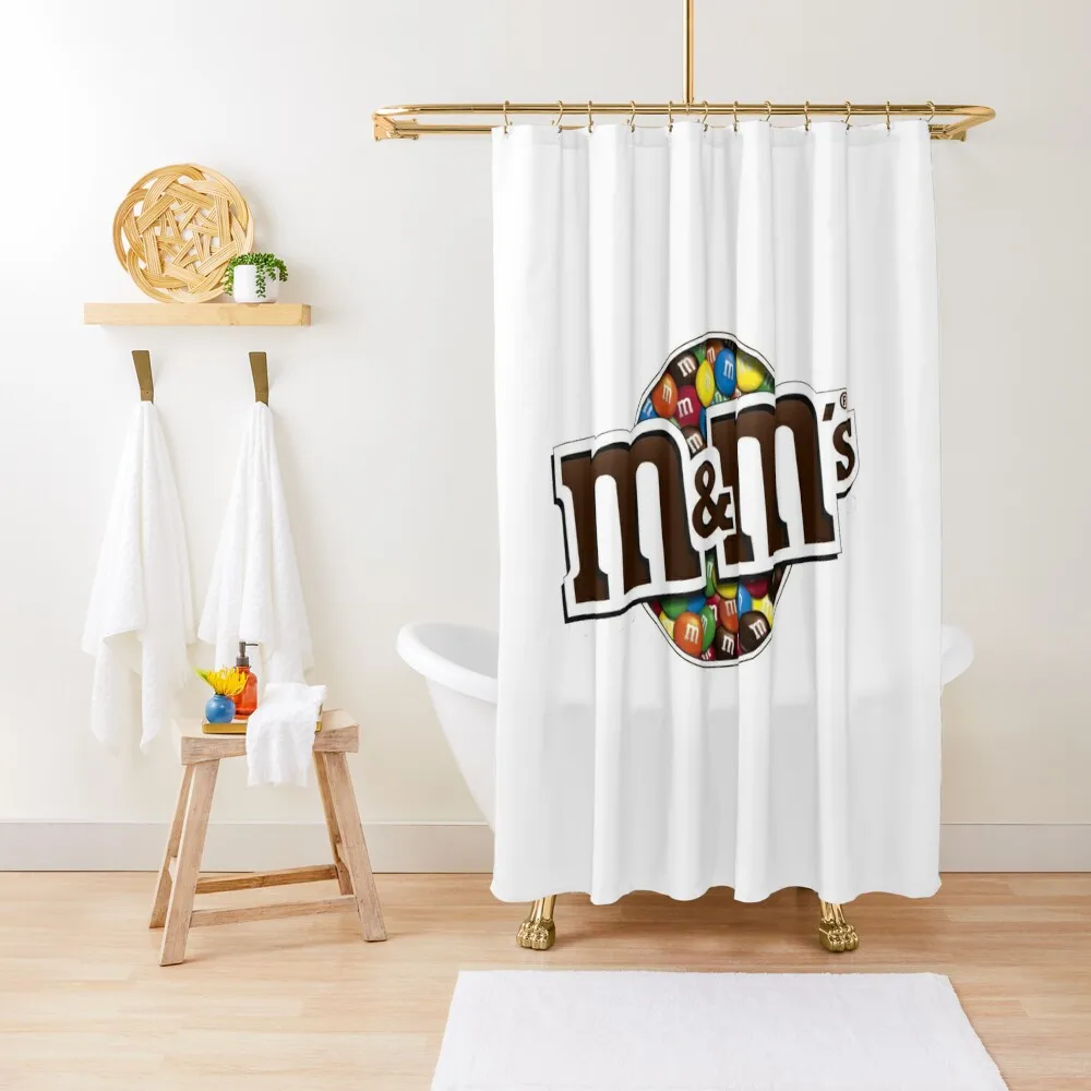 

brown m n m Shower Curtain For Shower Accessories For Shower And Services For Bathroom Bathroom Decor Curtain