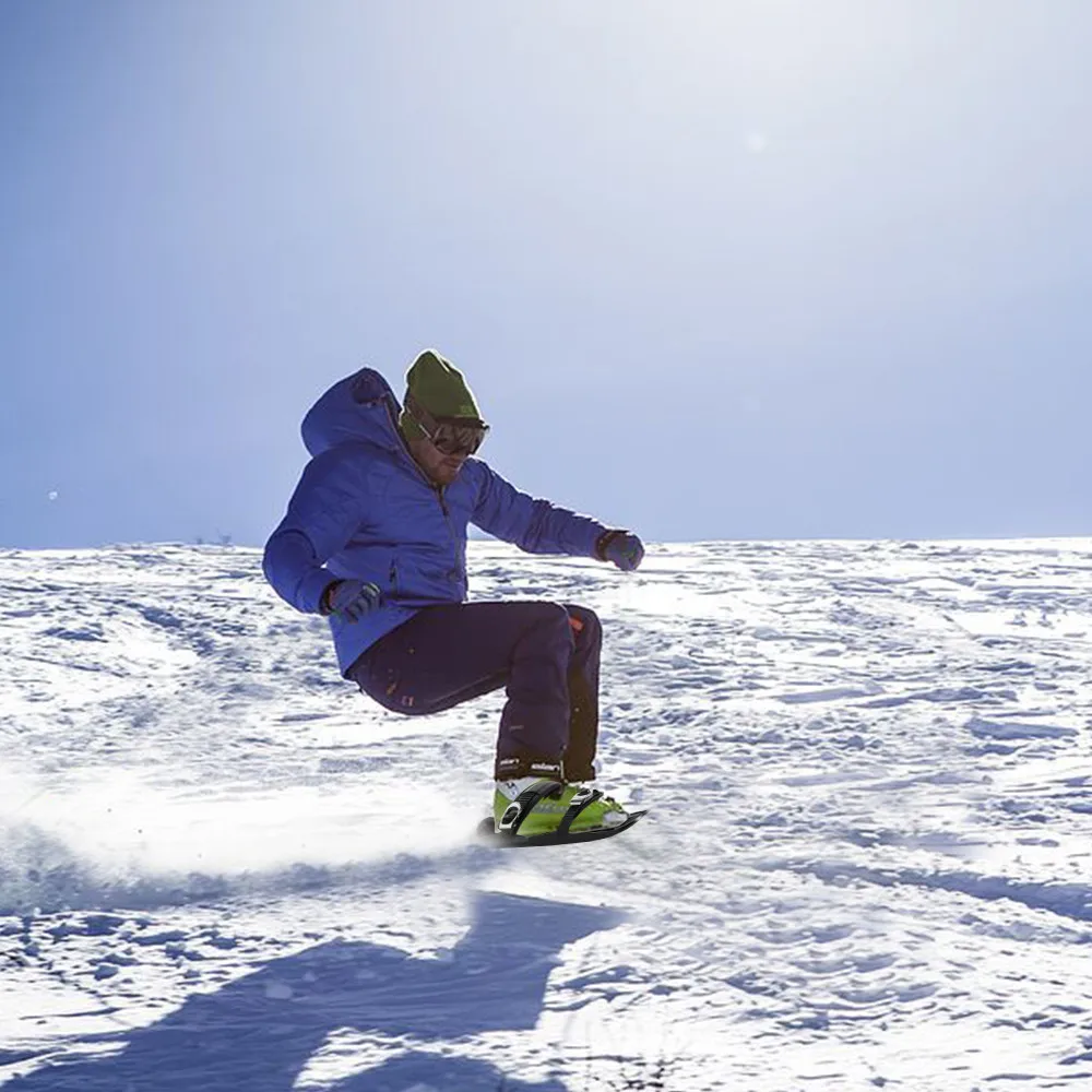 أحذية التزلج الصغيرة الرياضية الخارجية سهلة الحمل وخفيفة الوزن على الجليد. لوازم التزلج الرياضية الثلجية أحذية التزلج #3