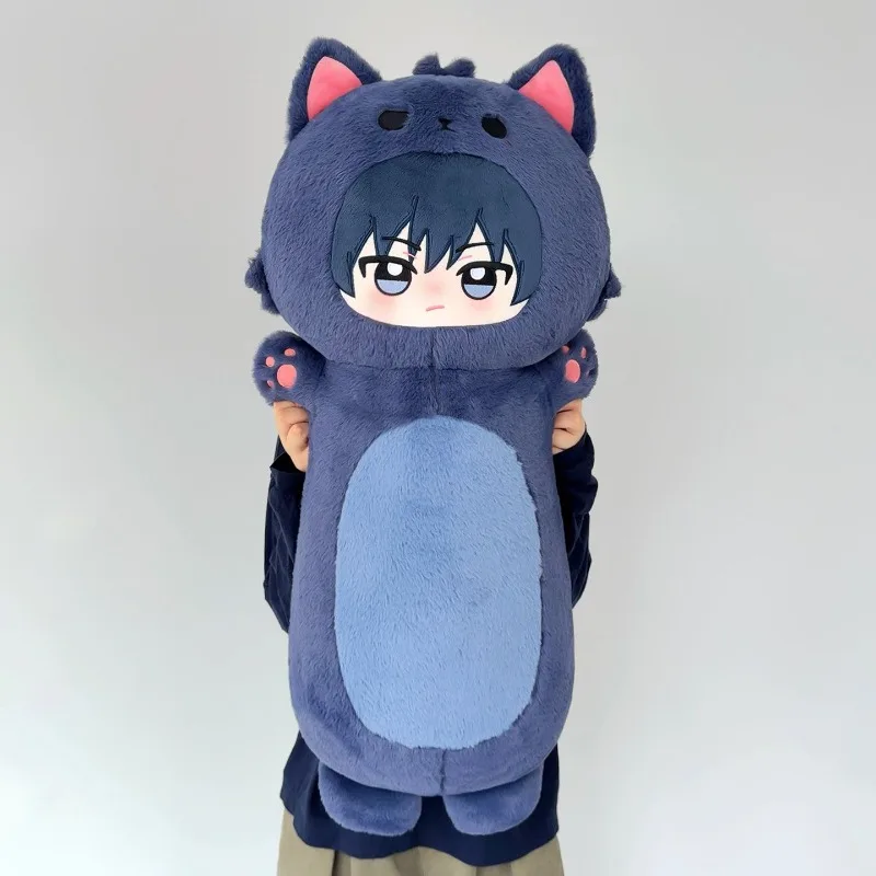 Popular 80cm Jujutsu Kaisen Plush Toys Cute Soft Stuffed Anime Pillow Cushion Home Decoration Toy Birthday Christmas Gift