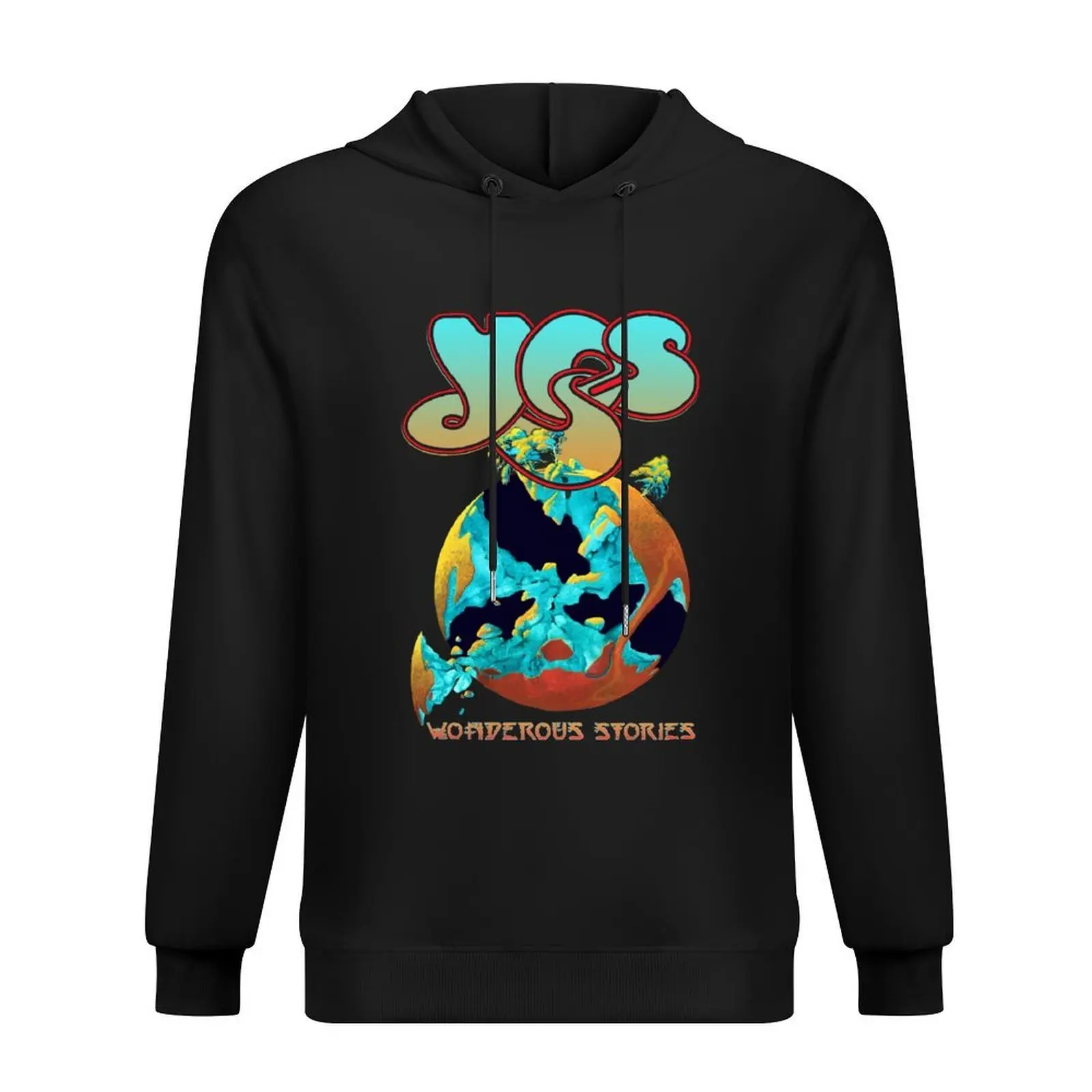 

YES MUSIC BAND DESIGN Hoodie anime clothing hooded shirt anime clothes korean clothes graphic hoodie
