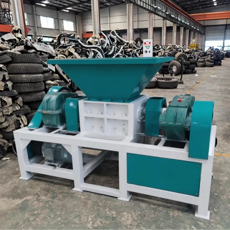 Heavy Duty Industrial Waste Tire Shredder Scrap Car Tire Bumper Shredder Machine,Tyre Shredding Machi Customized