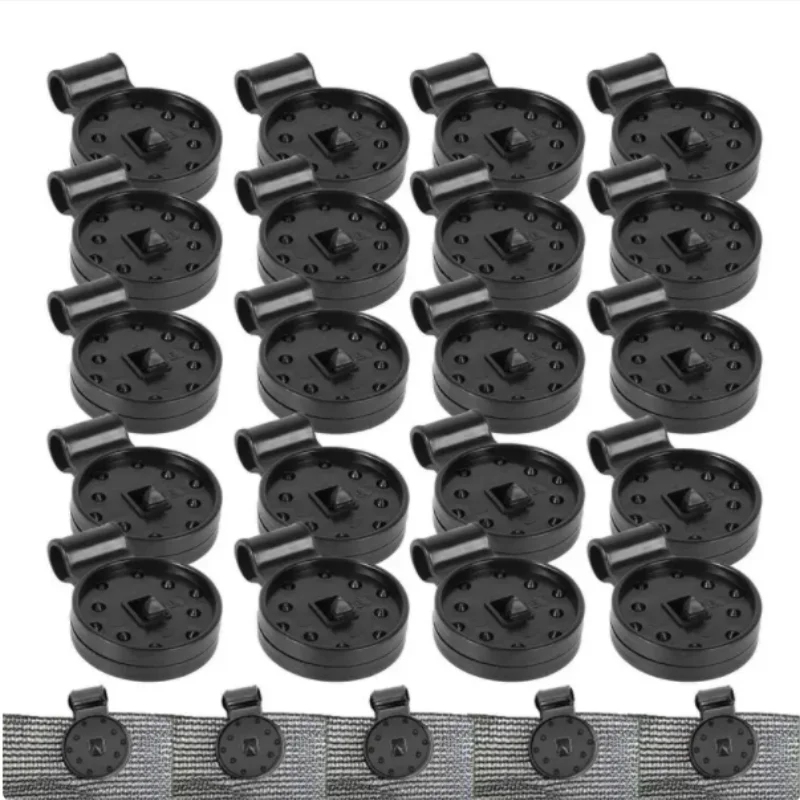 Clip in plastica per panno ombreggiante clip per rete per tende da sole morsetti per fissaggio in tessuto per serra accessori gancio per rete per