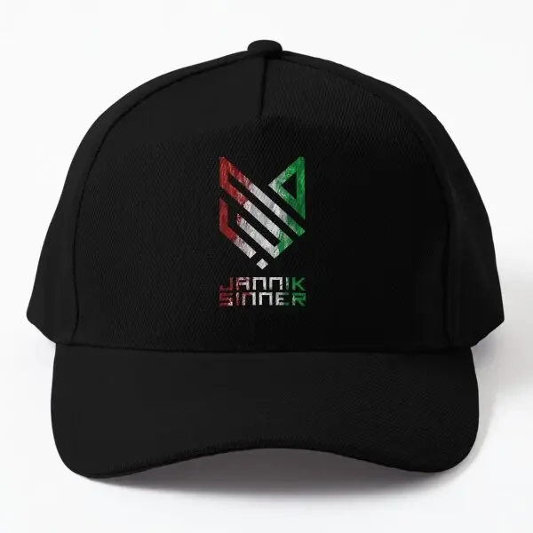 Jannik Sinner Italy  Baseball Cap Hat Snapback Mens Casquette Casual Czapka Hip Hop Spring  Black Sport Outdoor Solid Color