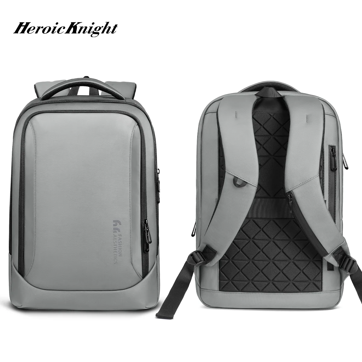 Heroic Knight Large Capacity Travel Backpack Men Waterproof Computer Backpack Fit 15.6