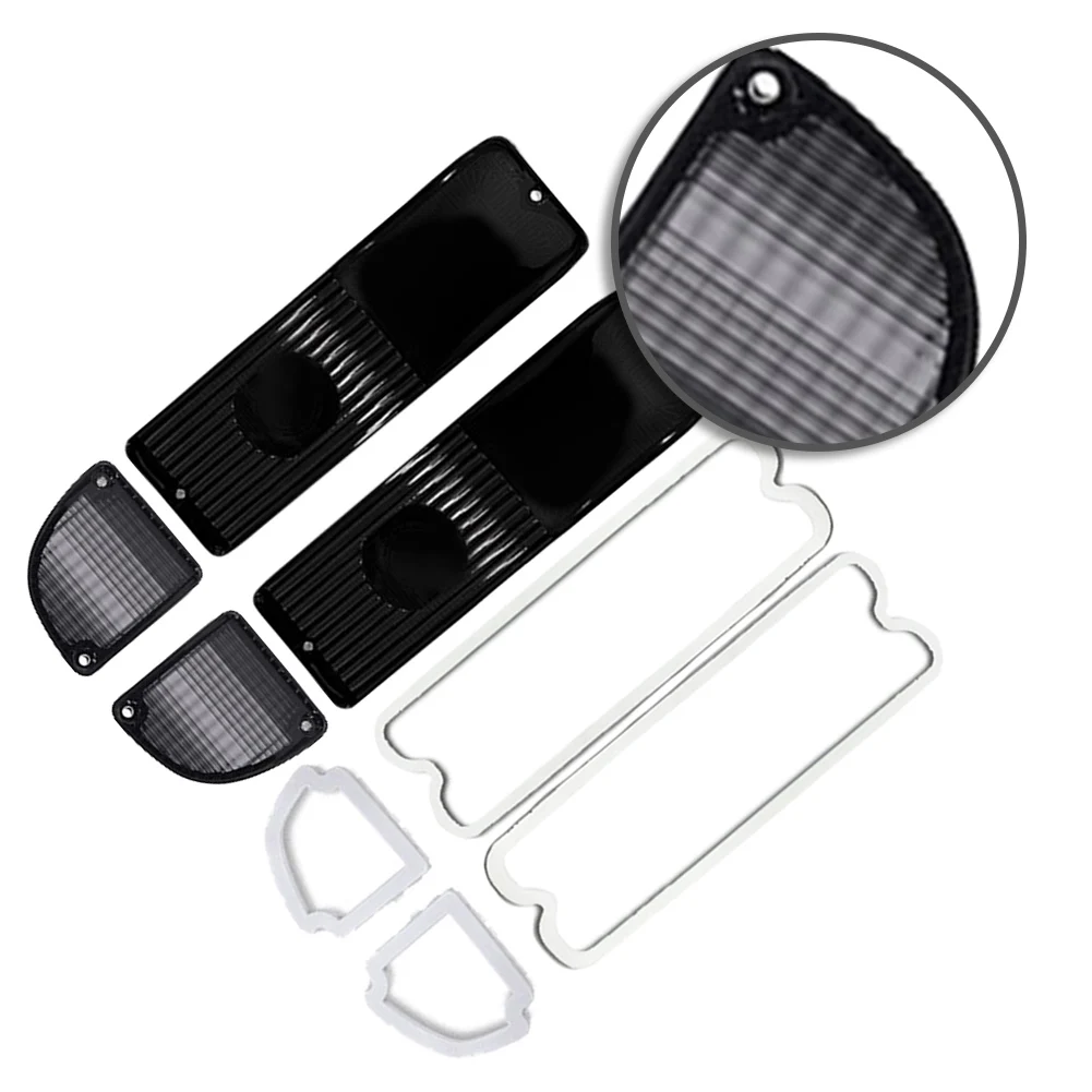 

1 Set Car Tail Lights Reverse Lenses Gaskets C677209 For Chevy For GMC Pickup Truck 67-72 Automobiles Parts Accessories Plastic