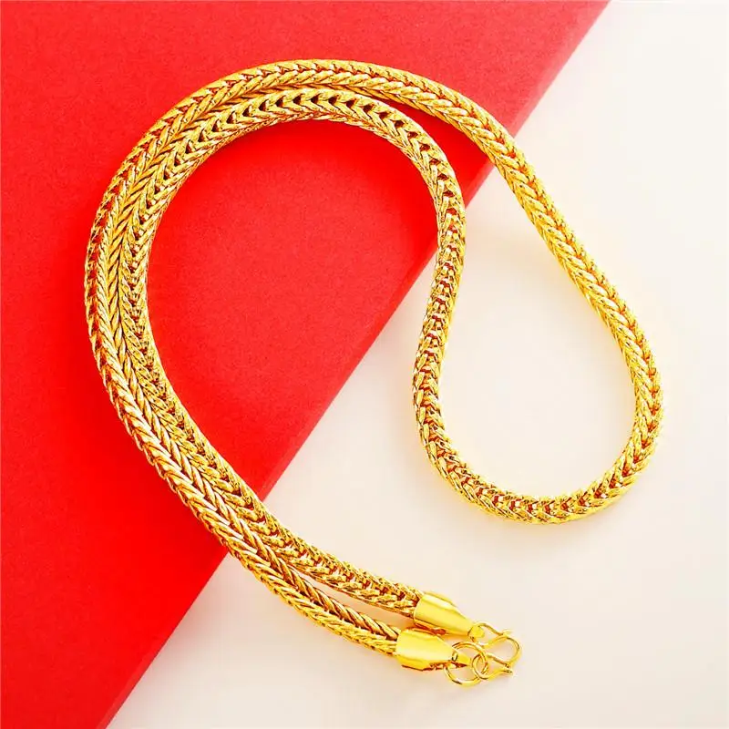 Hip Hop Style Gold Plated Necklace Premium Alloy with Geometric Design for Any Occasion