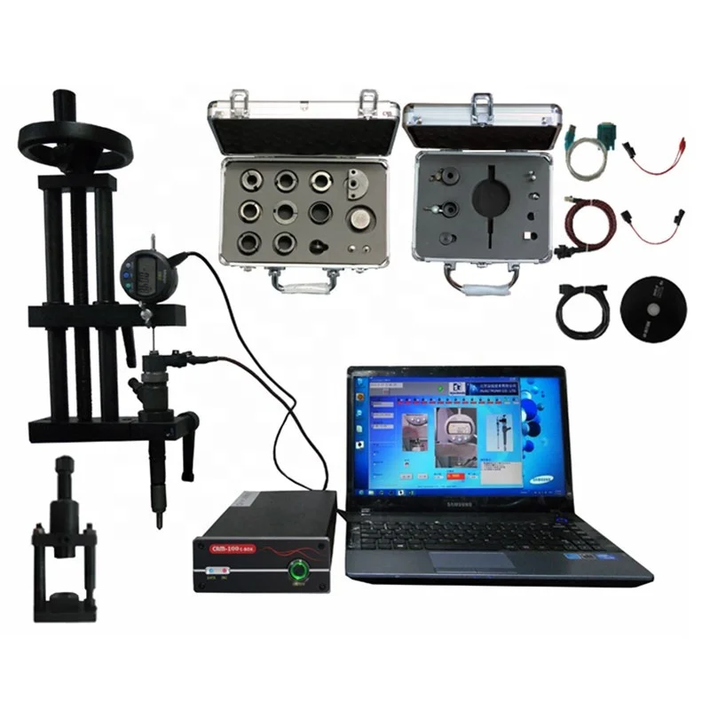 CRM-100 3 stage common rail injector tester and measuring tool