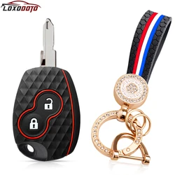 Car Key Case Cover For Renault Logan Trafic Clio Duster Dacia Sandero Stepway For Nissan Terrano Almera Opel Vivaro Lada Largus