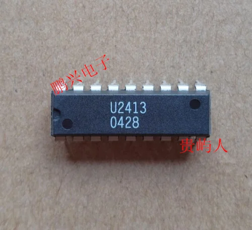 Free shipping  U2413  IC  DIP-18   10PCS