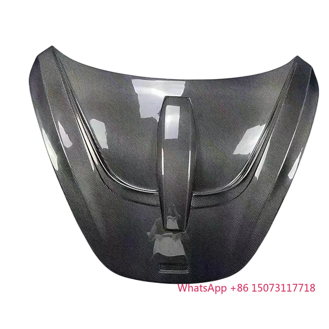 

V Style Carbon Fiber Front Bonnet Front Cover Engine Hood for 720S