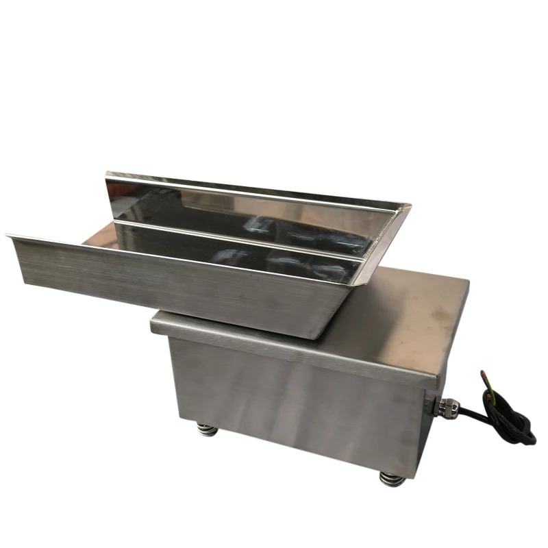 DSW Alimentador Vibratorio Nuevo con Componente Central de Accionamiento por Vibración Electromagnética para Canaletas/Bandejas/Tragueras de Acero Inoxidable 304/316 Personalizado