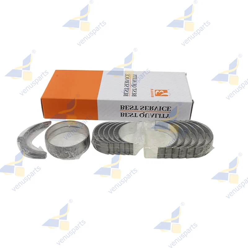 

For Kubota D1703 Crankshaft Main Bearing & Con Rod Bearing + Thrust Washer Overhaul Rebuild Kit