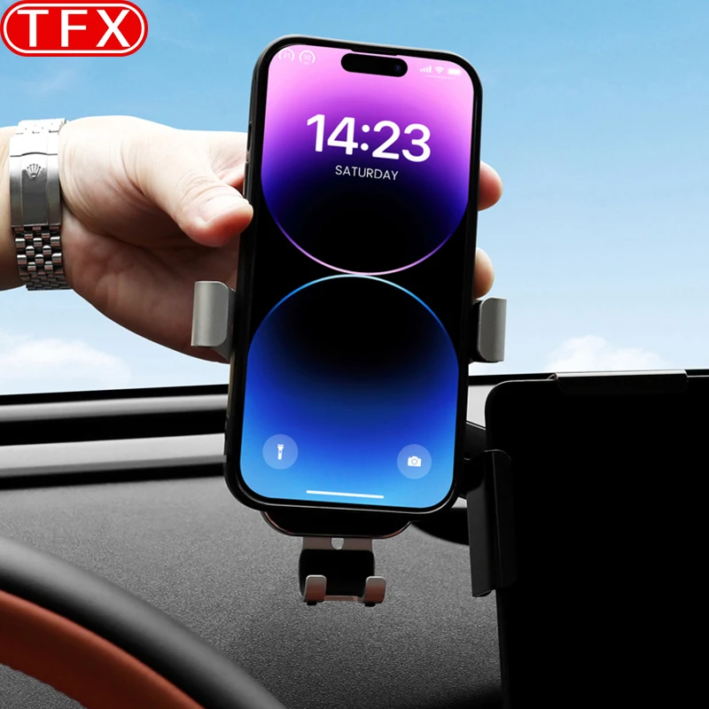 

For Changan Deepal S05 2024-2026 Car Mobile Phone Holder Central Control Display Screen Mount Gravity Bracket Stand Accessories