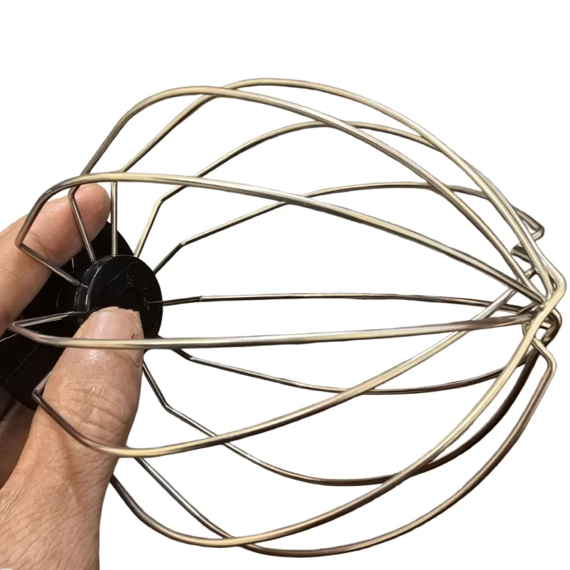 Stainless Steel (Plastic Connector) Mixer Egg Beater for KitFort KT-1308 / Delimano Perla / IRT Brand Blender / Oster Replacemen
