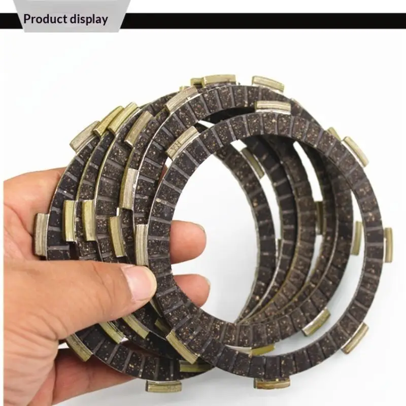 4/5/6Pcs(Reference Options)General-purpose Motorcycle CG125 150 Clutch Plate Three-wheeler Friction Clutch Plate Iron Plate