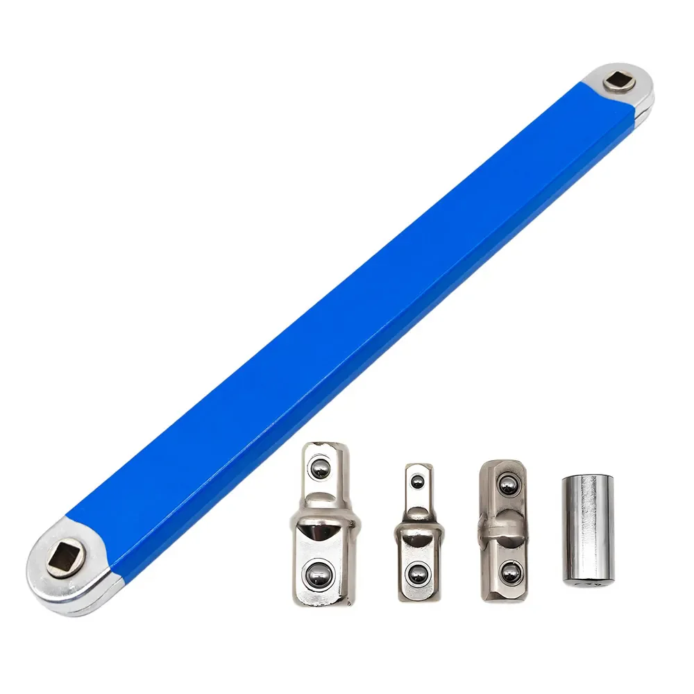 

Multifunctional wrench ratchet linkage extension rod extension rod automotive household quick reversible universal extension set
