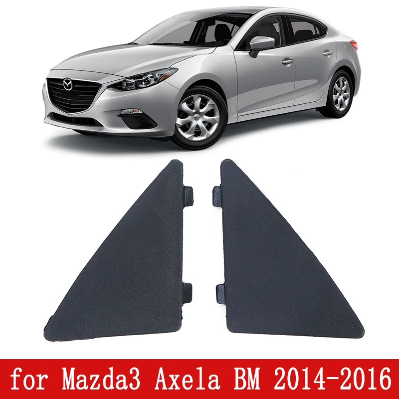 for Mazda 3 BM Mazda3 Axela 2014 2015 2016 Pre Facelift Car Front Lower Grille Bumper Cover Cap Triangle Trim Auto BHN1-50-101