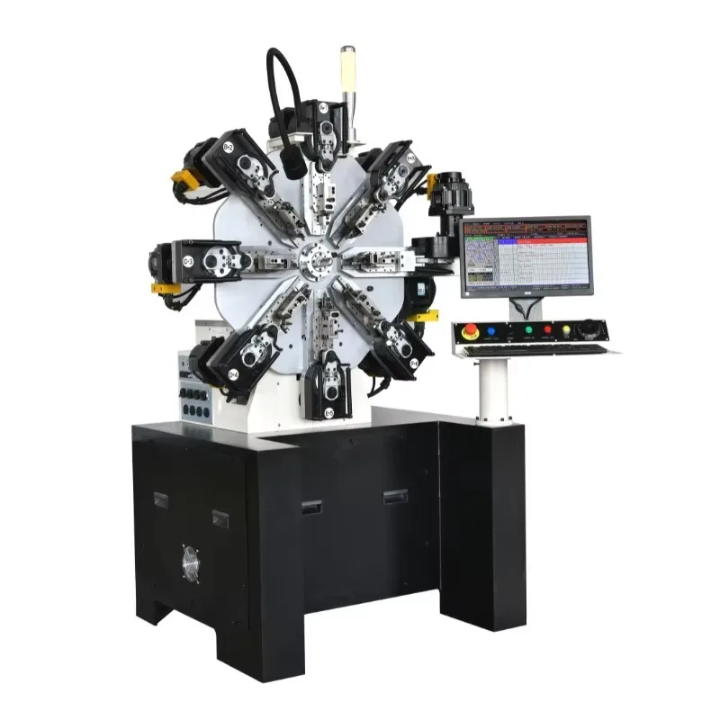 Automatic CNC Spring Coiling Turning Bending Machine for Spring Assembly