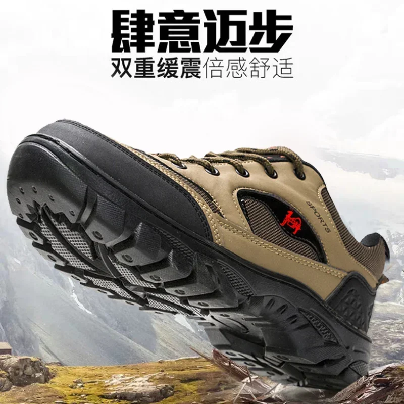 Men's Sneakers Outdoor Walking Low Price Shoes Hard-Wearing Platform Men Hiking Shoes Tenis Masculino Designer Men's Shoes 2024