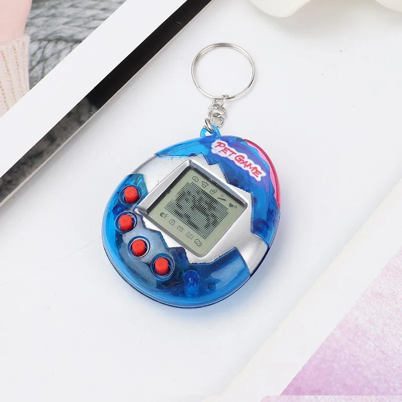 Pet Game Console Mini Pocket Portable Keychain To Develop Game Consoles for Adults and Children 168 Kinds of Pet Gift Games