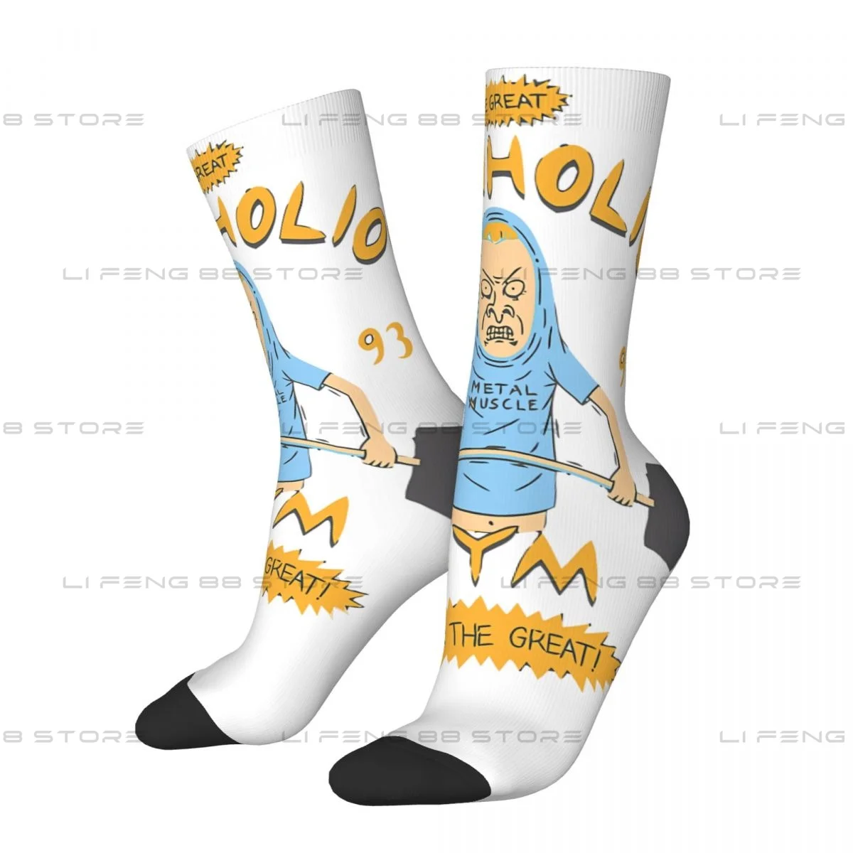 Beavis and Butthead Cornholio Men Women Socks Outdoor Novelty Spring Summer Autumn Winter Stockings Gift