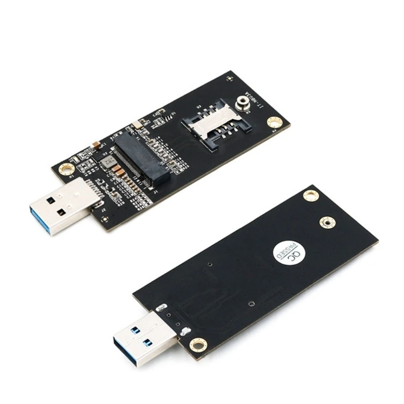 NGFF Key to USB Adapters with 6Pin/8Pin Card Slot for 3G Module Connectors Hot Swapping