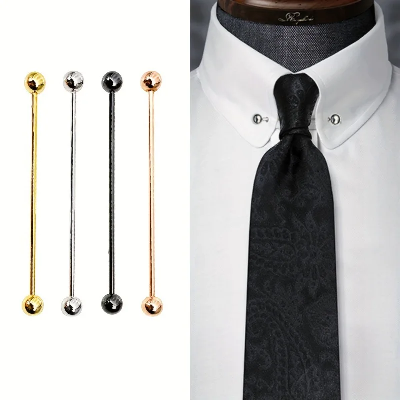 Men Shirt Pins Tie Clip Collar Brooch Lapel Pins For Men Shirt Minimalist Wedding Souvenirs Gift Man Fashion Cuffs
