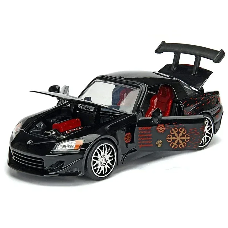 Jada 1:24 Honda S2000 Supercar Alloy Car Model Diecast Toy Vehicle High Simitation Cars Toys Kids Gifts Collection