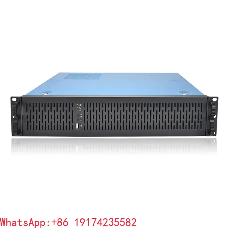 2U 380mm Short Depth Rackmount Chassis  Industrial Server Case CCTV DVR Security Storage Computer Case Support ATX Motherboard