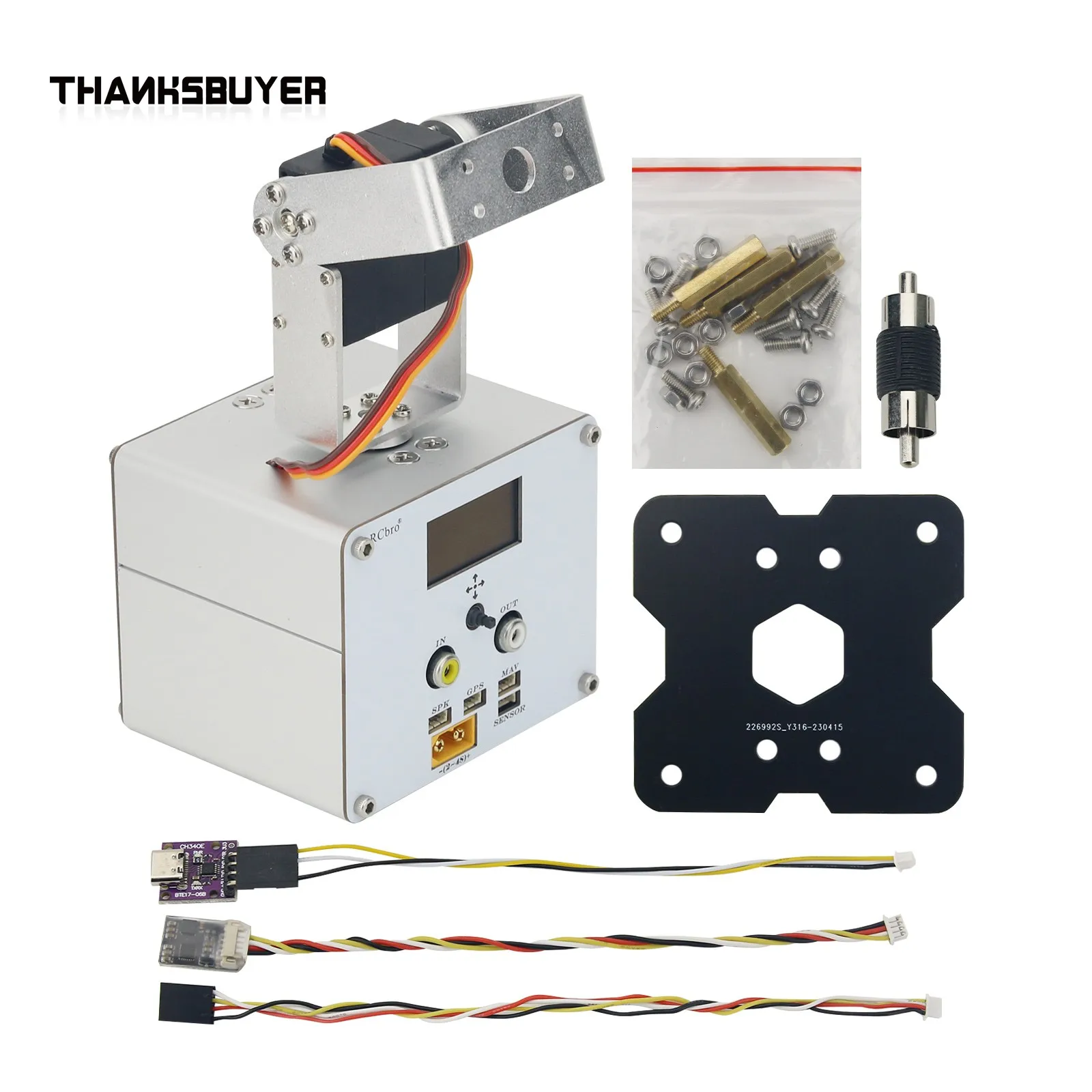 SN-AAT PLUS Standard Version Automatic Antenna Tracker Wireless Connection for RC Flight Control