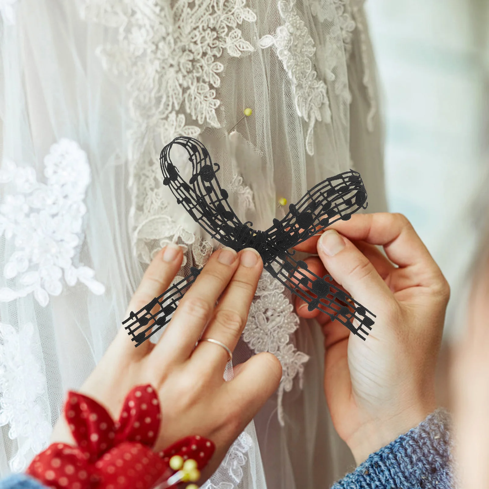 

Hollow Music Note Ribbon: Music Note Ribbon Decorative For Crafting Party Decorations And Present Packaging Weddings