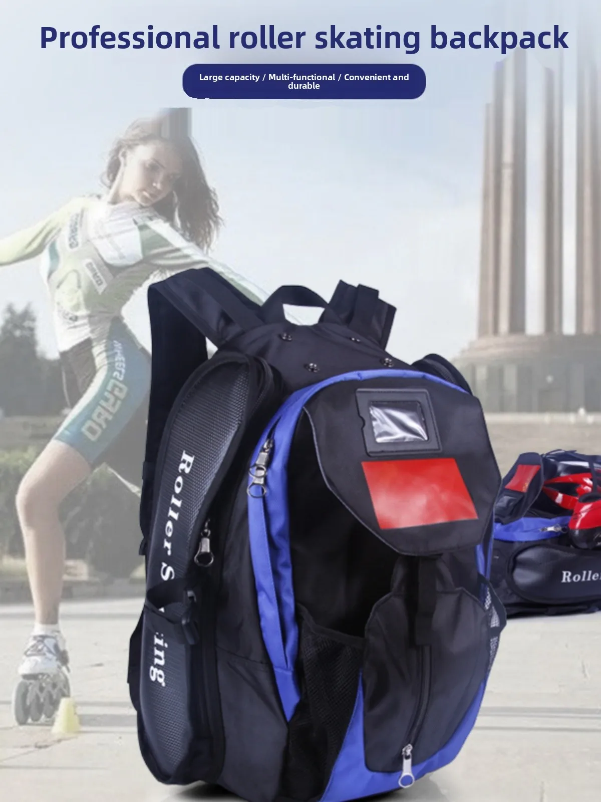 professional-roller-skating-bag-double-shoulder-men's-women's-adult-children's-ice-skate-shoe-bag-extreme-sports-equipment