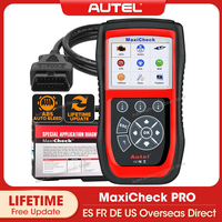 Autel MaxiCheck Pro OBD2 Code Reader Auto Bleeding Scanner with ABS/SRS Airbag, Oil Reset, SAS, EPB, BMS for Specific Vehicles