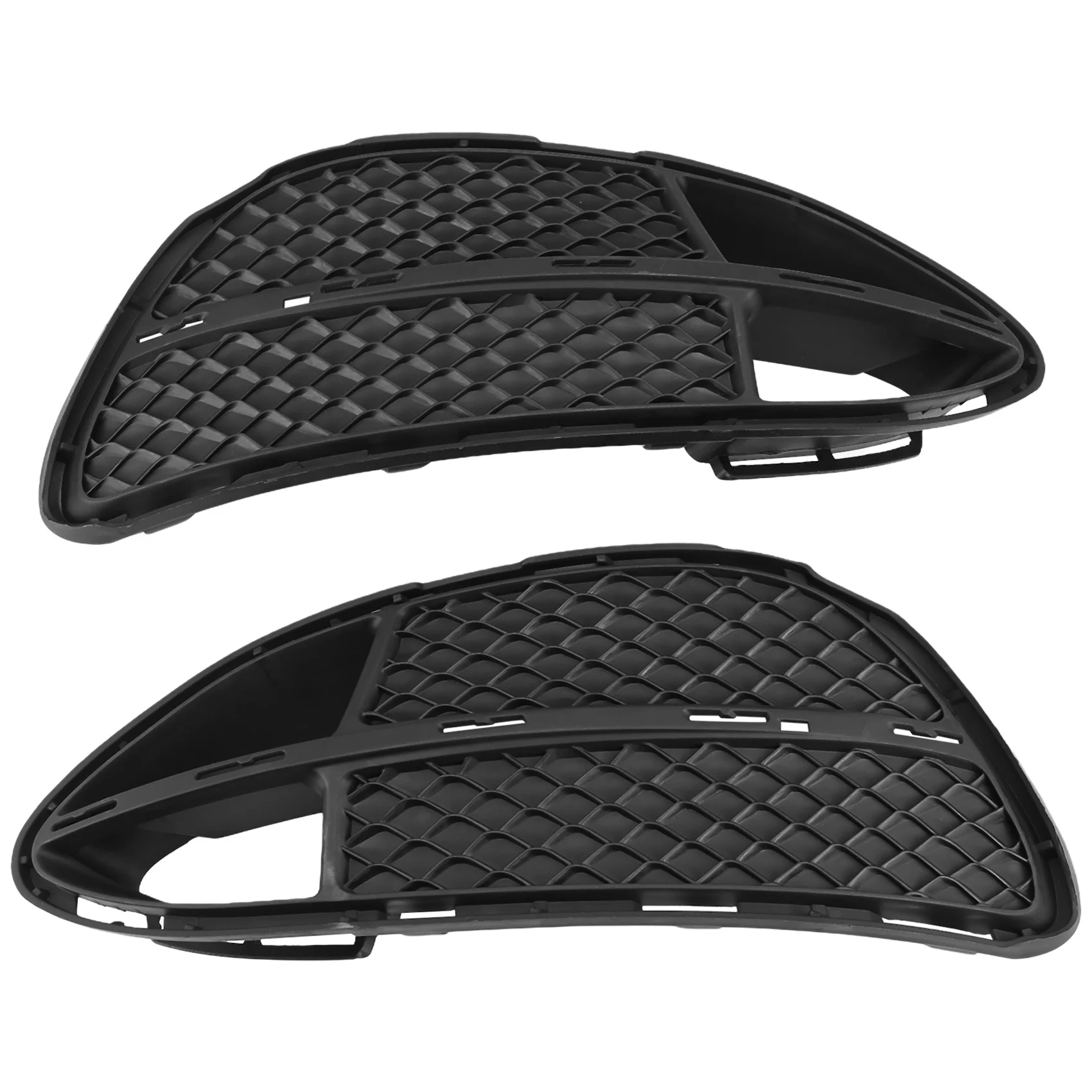 

Efficientt-For Mercedes Benz E Class W212 Left & Righ Front Fog Lamp Grille Cover Trim Frame 2128851922 & 2128852022