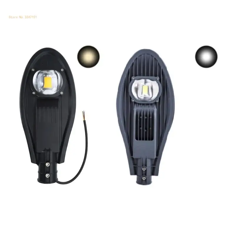 LED Street Light 220V 30W IP65 Waterproof Floodlight Lamp For Street Garden for Path Courtyard Light Dropship