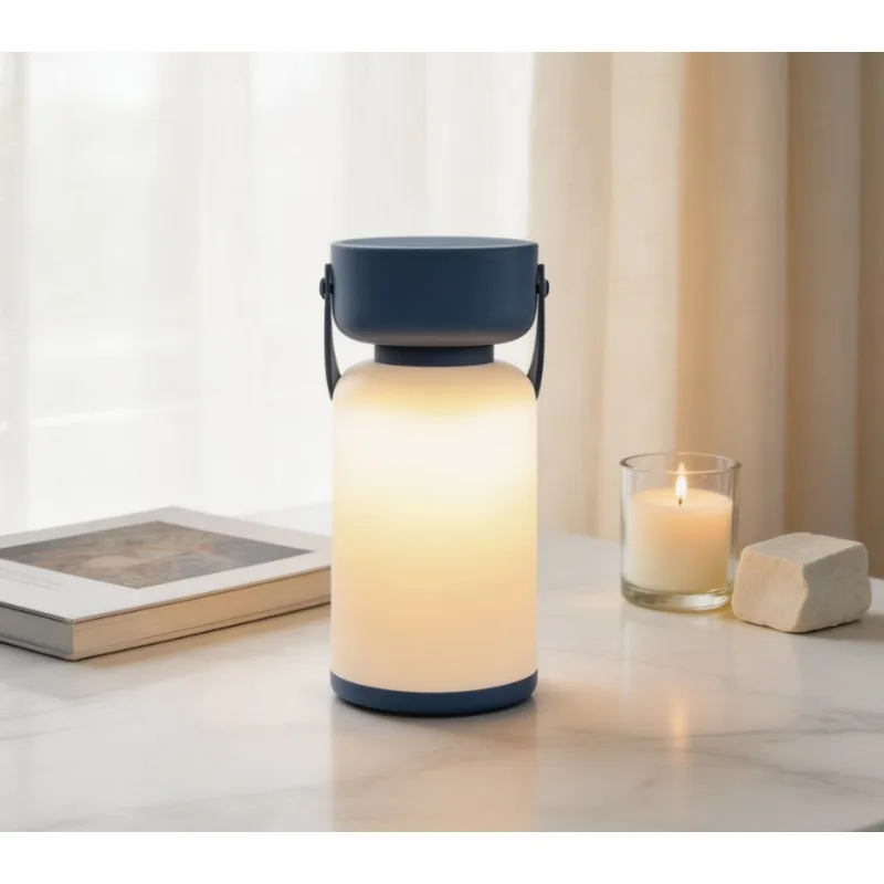 3 Gear Dimmable LED Hanging Lamp USB Charging Portable Handheld Night Light Minimalist Bedroom Camping Atmosphere Light